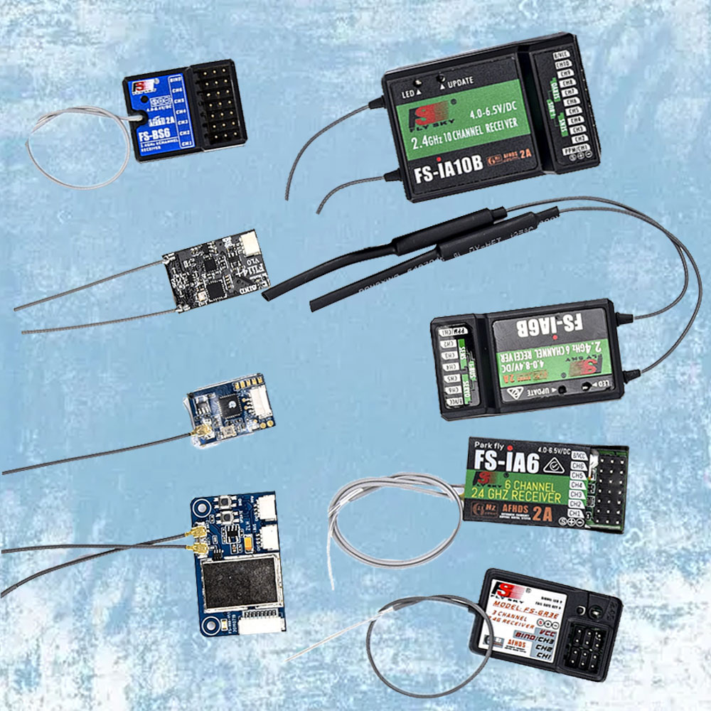 Flysky RC Receiver FS-IA6 IA6B - Drone Receiver のレビューと価格