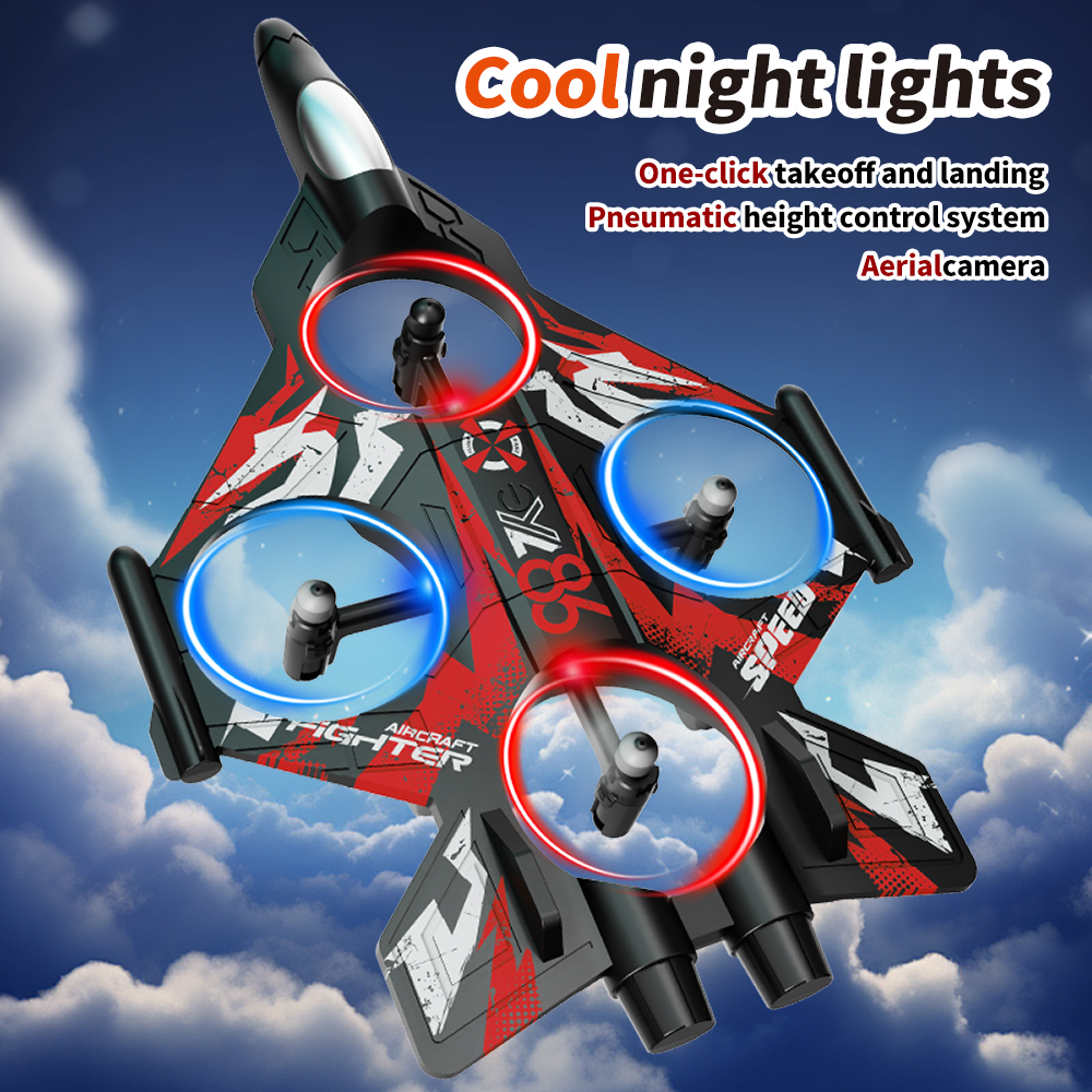 Fighter Jet Drone With Screen  - Drone Led Light のレビューと価格