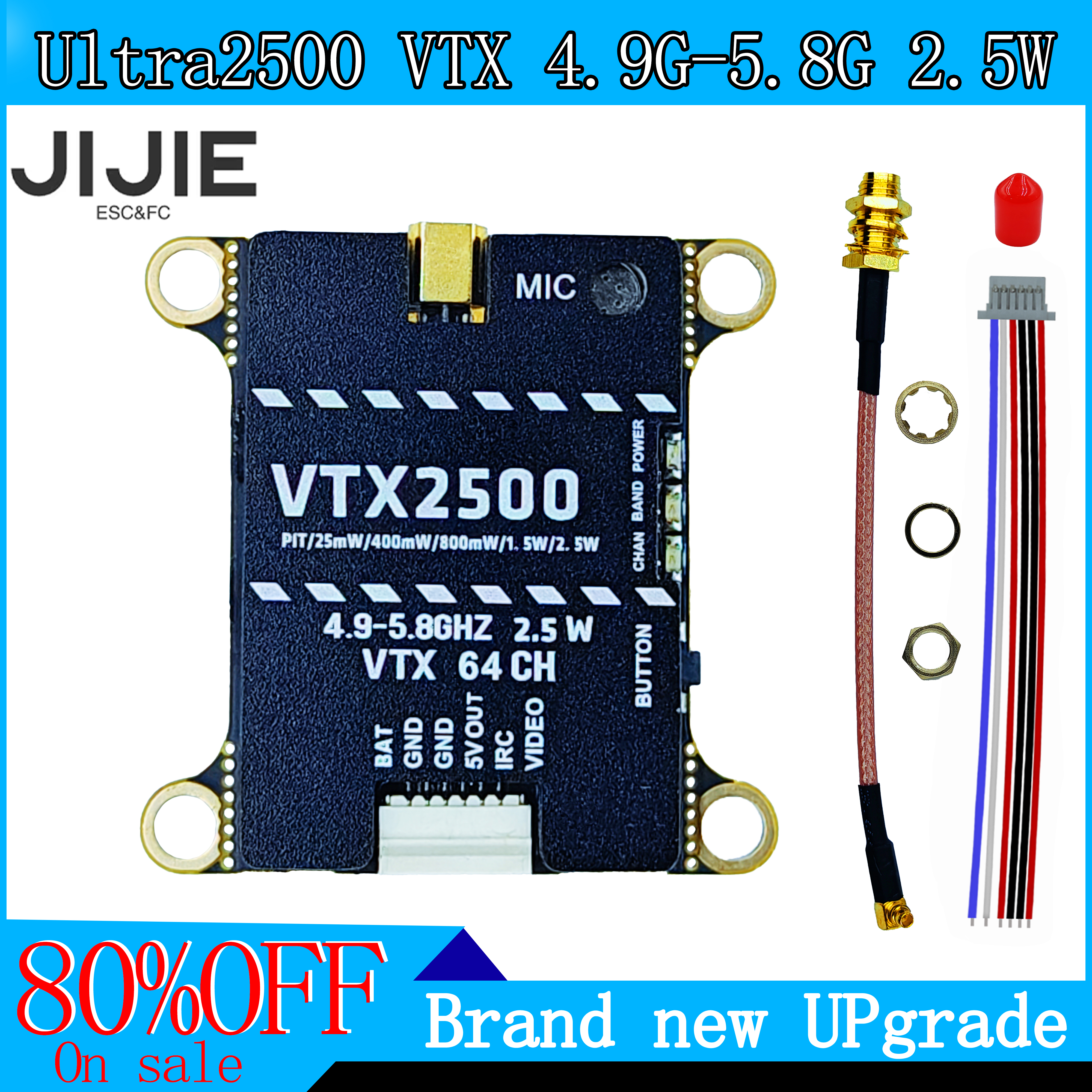 JIJIE Original New 1.6W VTX 2. - Drone Power Distribution Board のレビューと価格