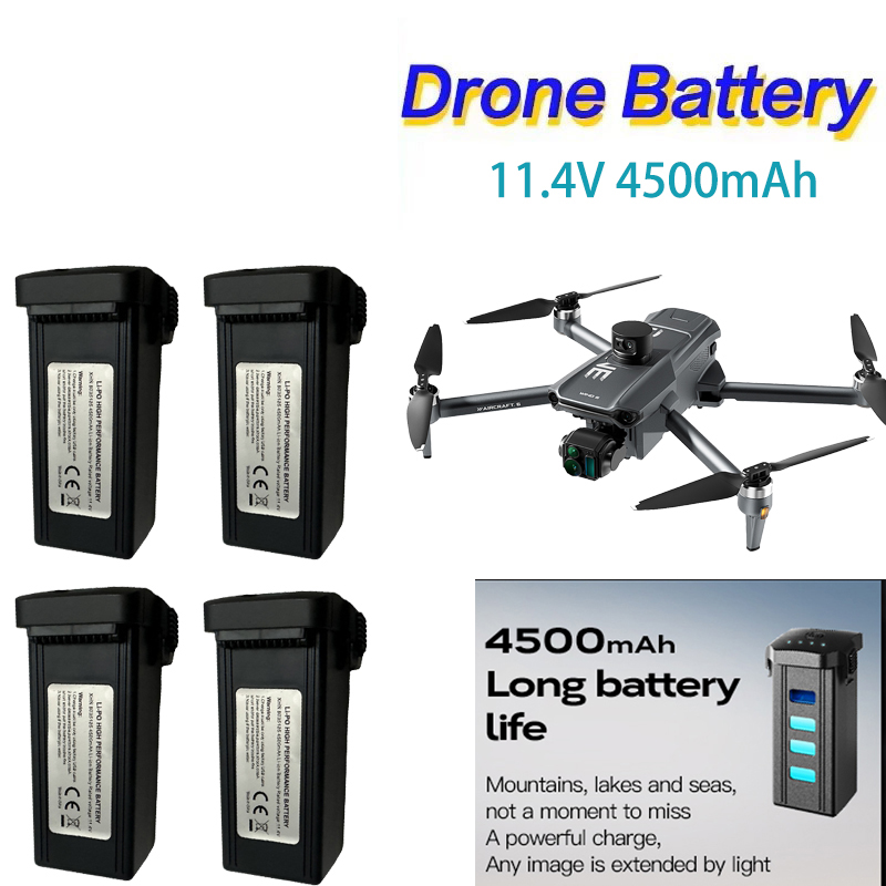 11.4V 4500mAh Intelligent Lipo - Drone Gps Mount のレビューと価格