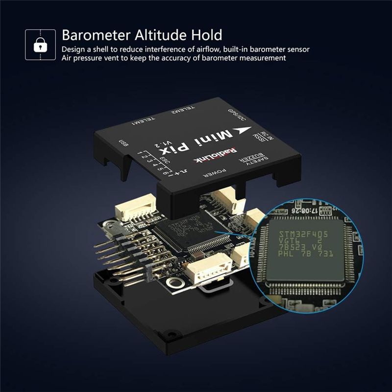 A49K-Radiolink Mini PIX Flight - Drone Flight Controller のレビューと価格