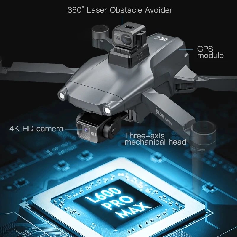L600 PRO MAX GPS Drone Profess - Drone Gps Mount のレビューと価格