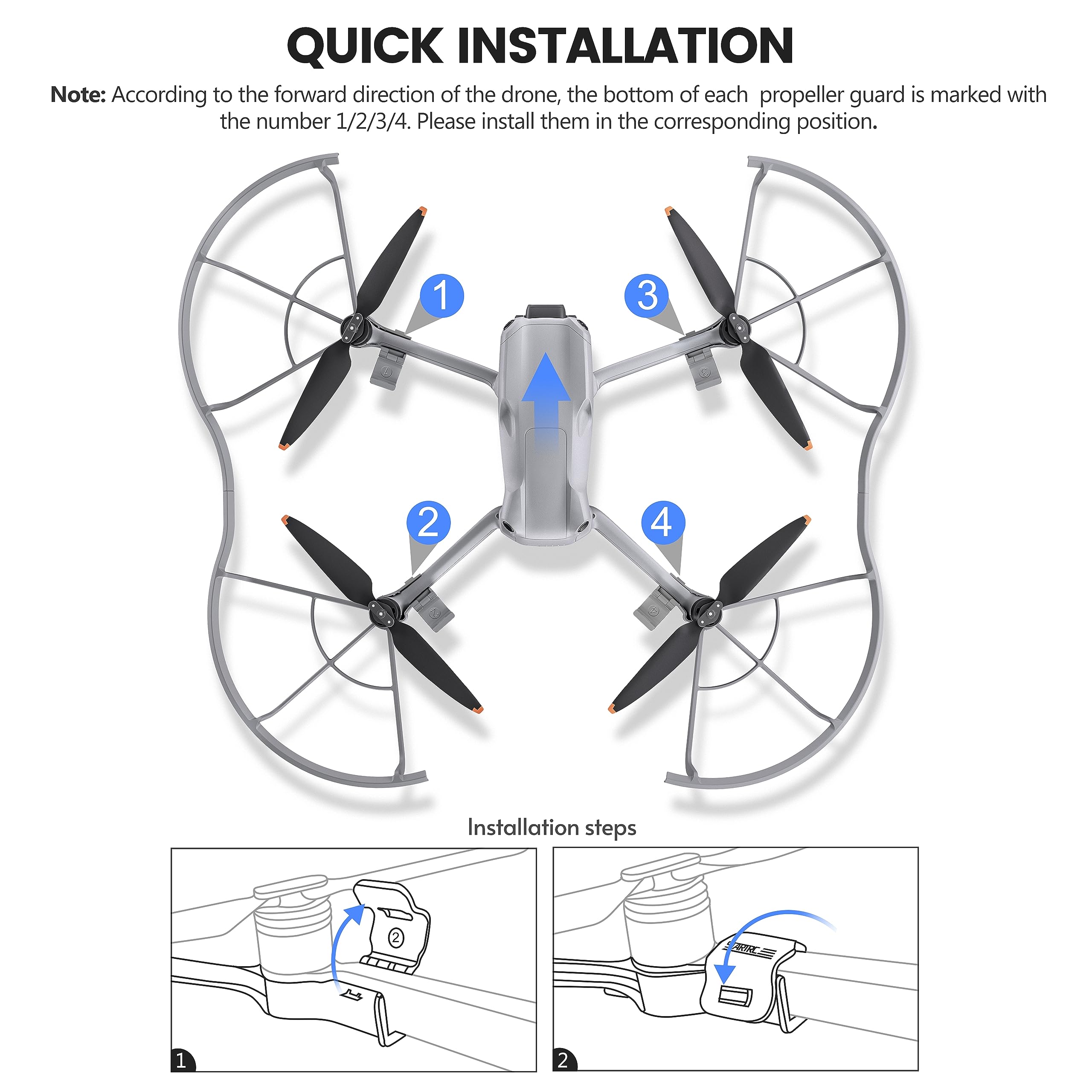 STARTRC Air 3S Propeller Guard - Drone Propeller Guard のレビューと価格