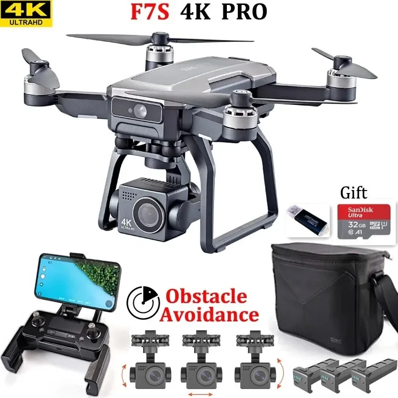 SJRC F7s 4K PRO Drone 4K obsca - Drone Gps Mount のレビューと価格