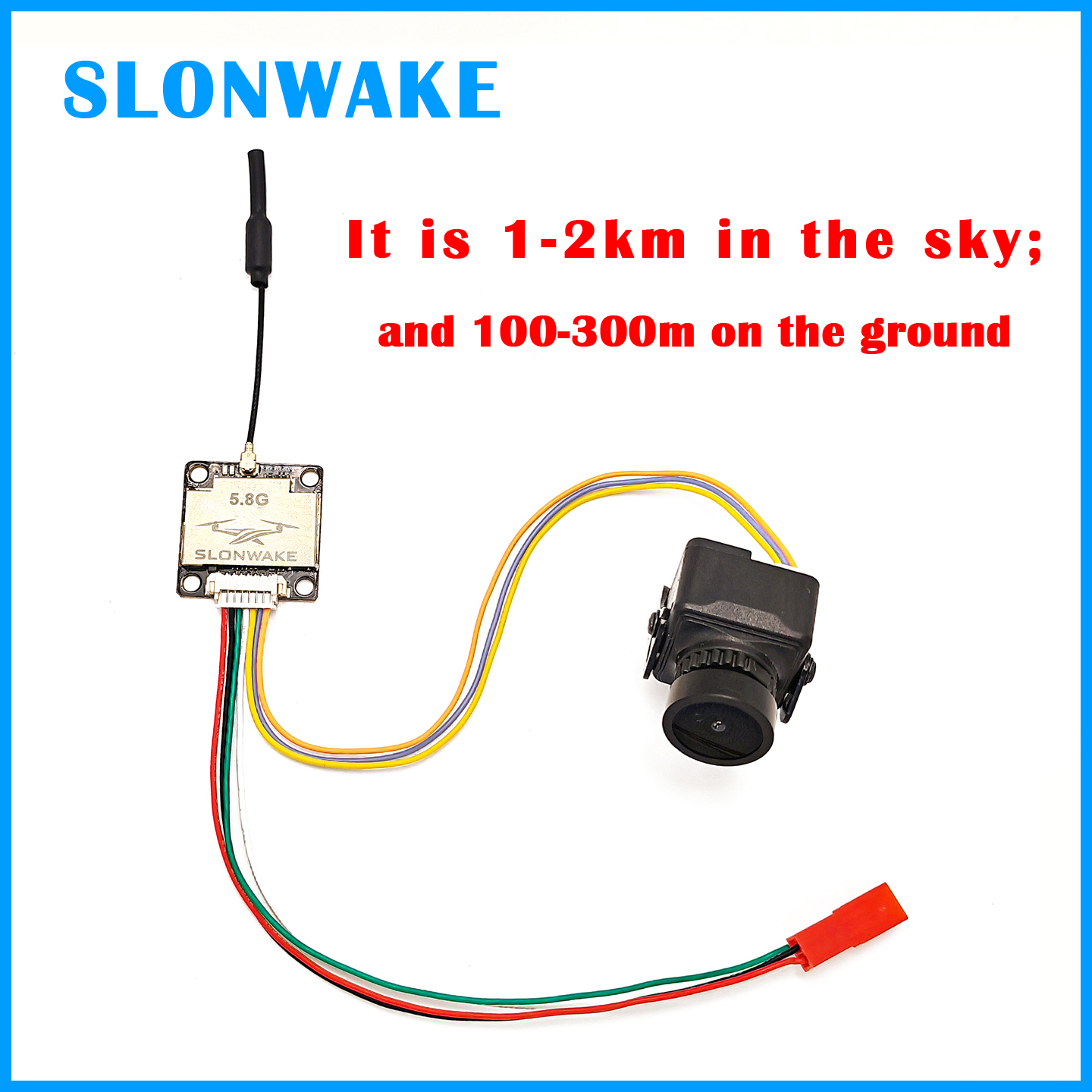 SLONWAKE Ready to use 5.8G 48C - Drone Frame のレビューと価格
