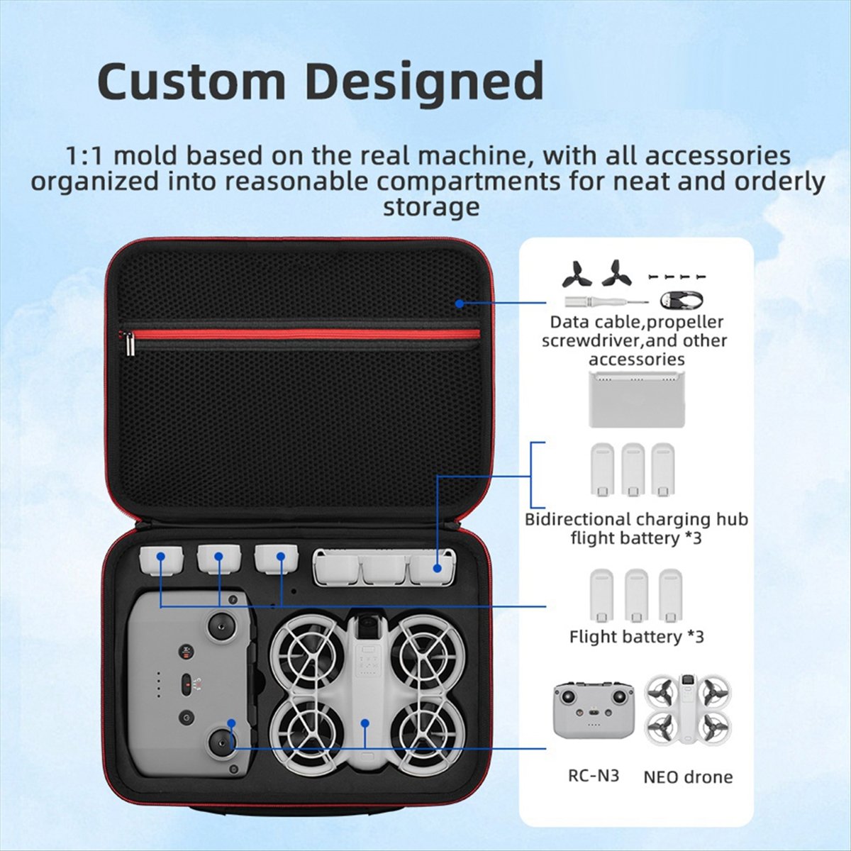 A43M Carrying Storage Bag for  - Drone Battery Strap のレビューと価格