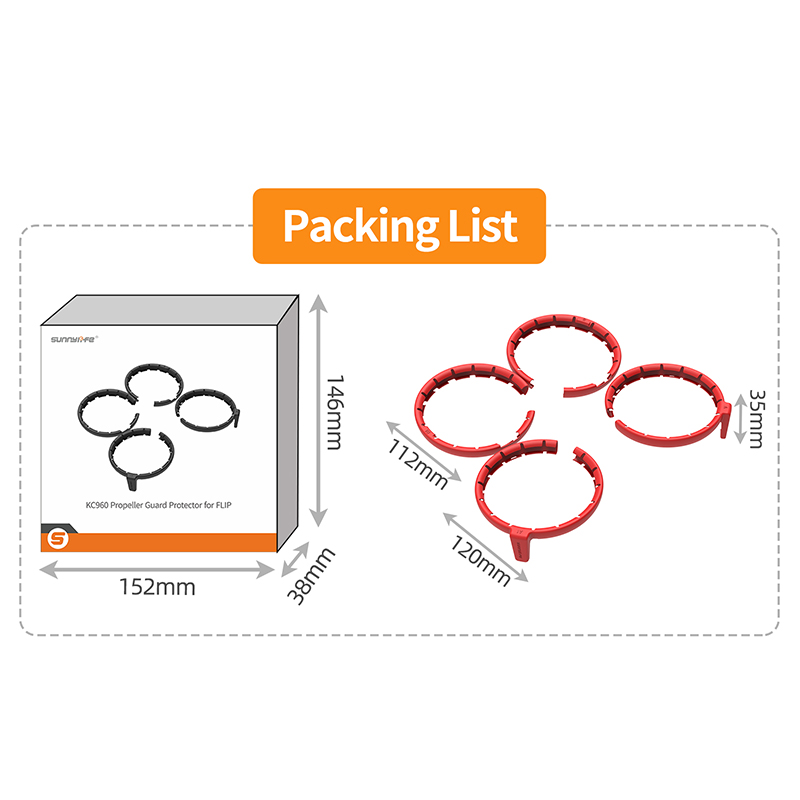 For DJI Flip Drone Propeller G - Drone Propeller Guard のレビューと価格