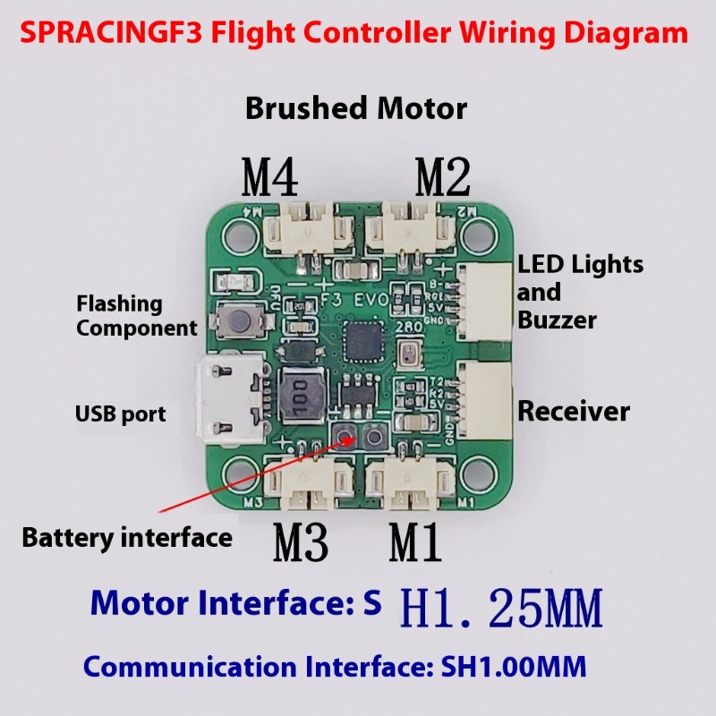 SP RACING F3 EVO Brushed Fligh - Drone Flight Controller のレビューと価格