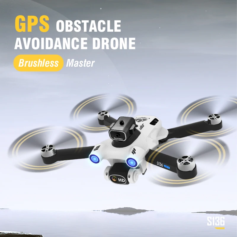 Drone S136 Pro Ultra Rc Drones - Drone Gps Mount のレビューと価格