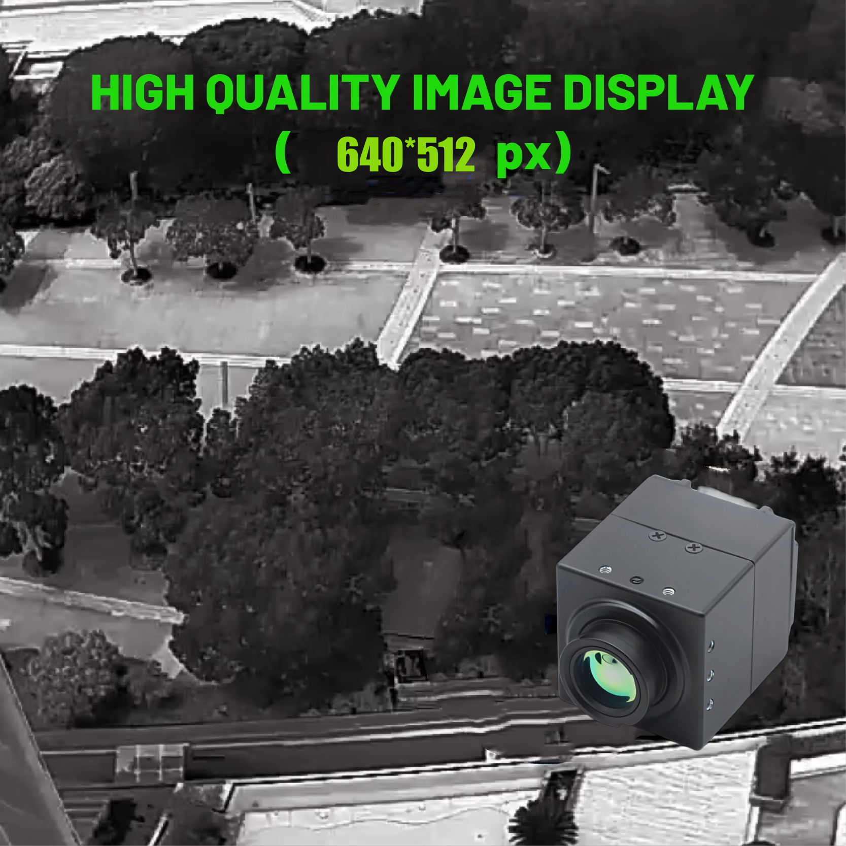 Uncooled 640x512 50Hz Radiomet - Drone Camera のレビューと価格