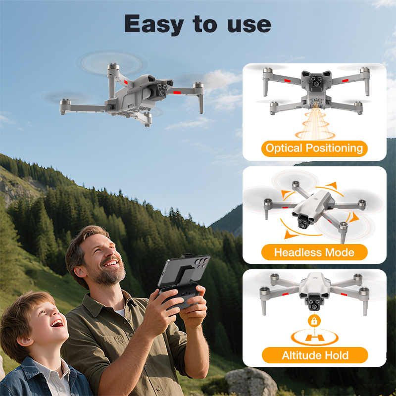 NEW Hot L017 Pro Drone Brushle - Drone Gps Mount のレビューと価格