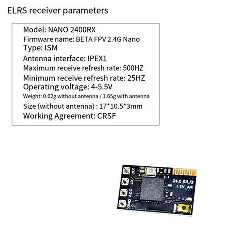 CYGJ-10PCS ELRS 2.4Ghz Receive - Drone Antenna のレビューと価格